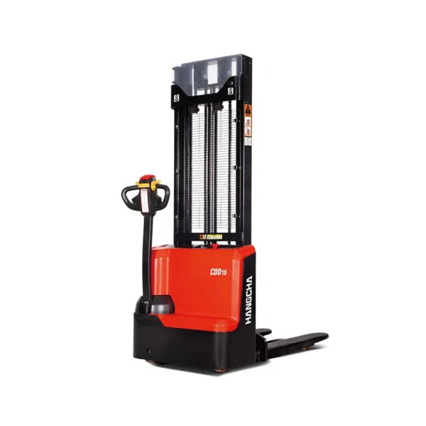 ΗΛΕΚΤΡΟΚΙΝΗΤΟ ΠΑΛΕΤΟΦΟΡΟ HANGCHA 1500kg ΜΕ ΙΣΤΟ (STACKER) - Image 3